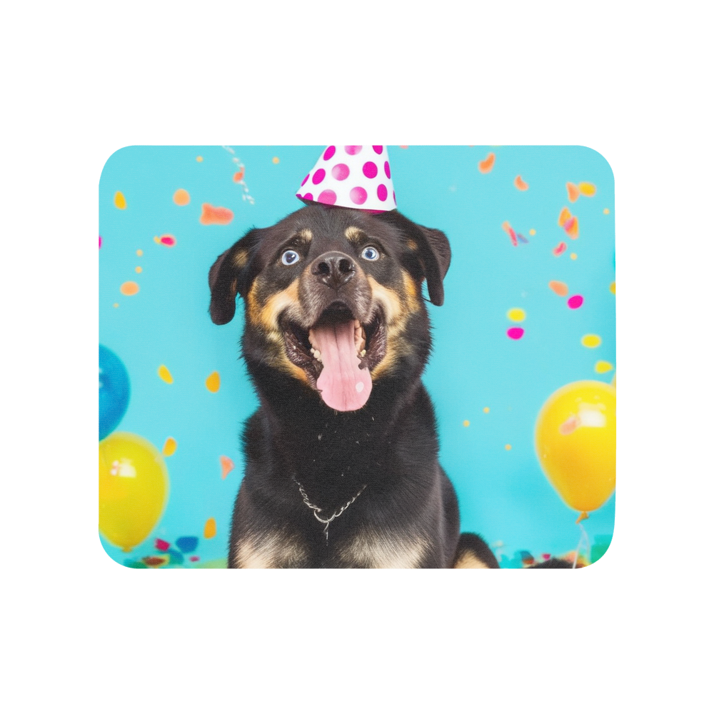 PugMug Custom Blue Mouse Pad