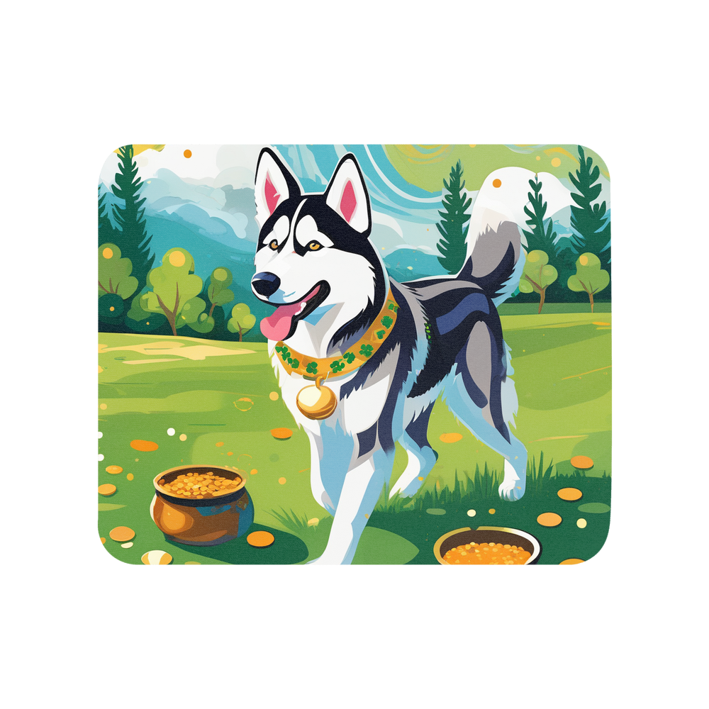 PugMug Custom Siberian Husky Mouse Pad