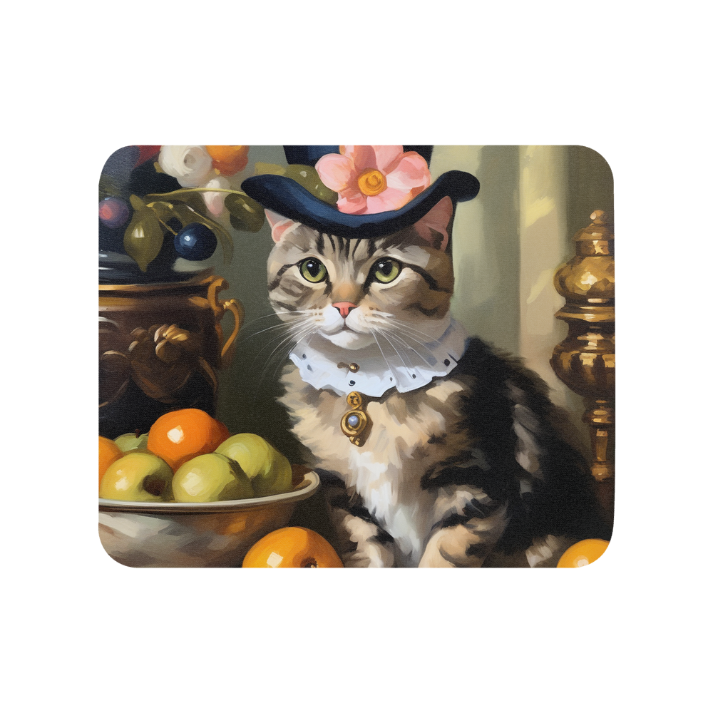 PugMug Custom Tabby Scottish Fold Cat Mouse Pad