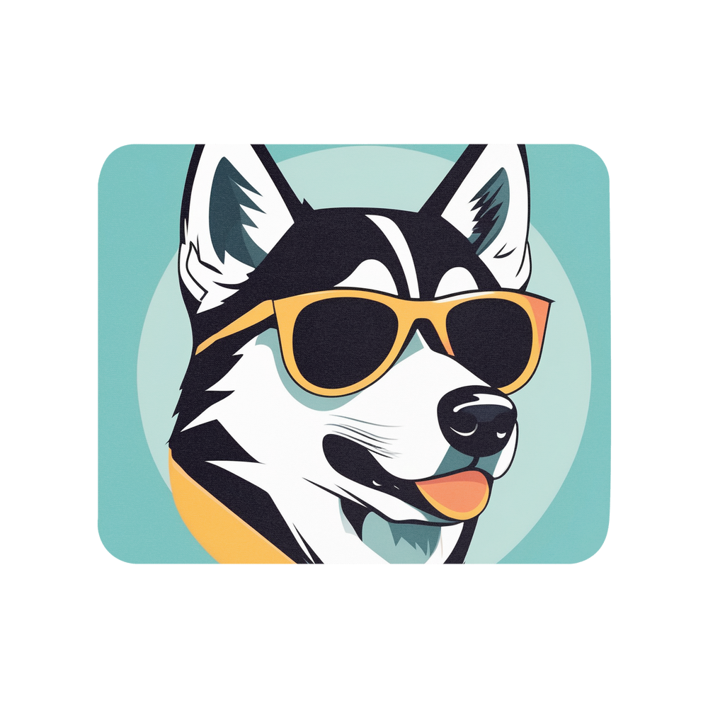 PugMug Custom Siberian Husky Mouse Pad