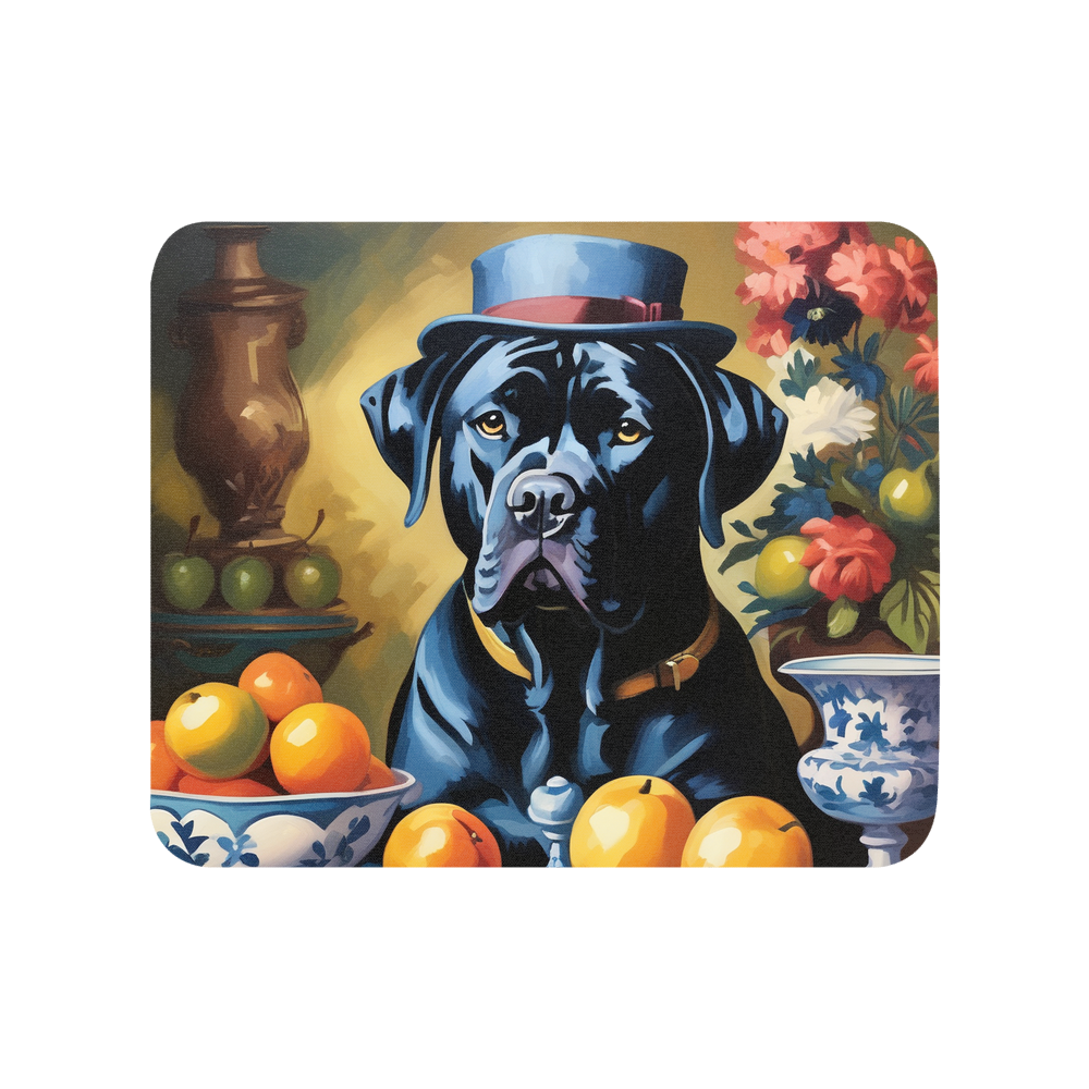 PugMug Custom Cane Corso Mouse Pad