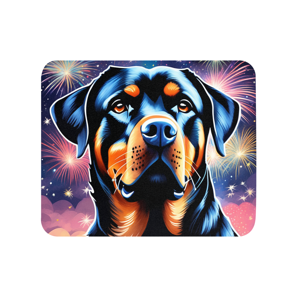 PugMug Custom Rottweiler Mouse Pad