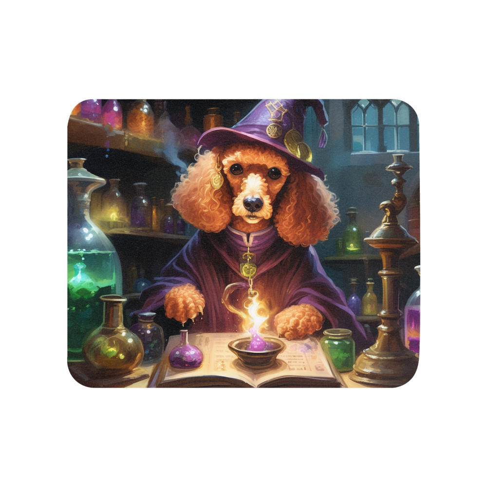 PugMug Custom Tan Poodle Mouse Pad