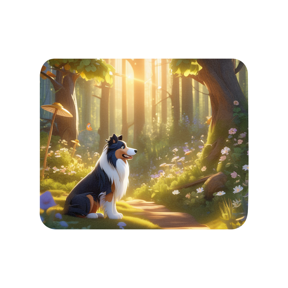 PugMug Custom Collie Mouse Pad