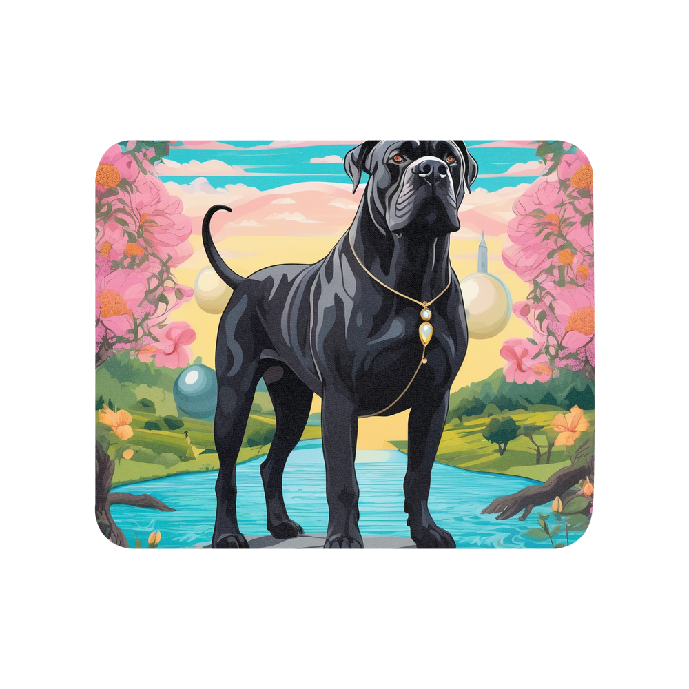 PugMug Custom Cane Corso Mouse Pad