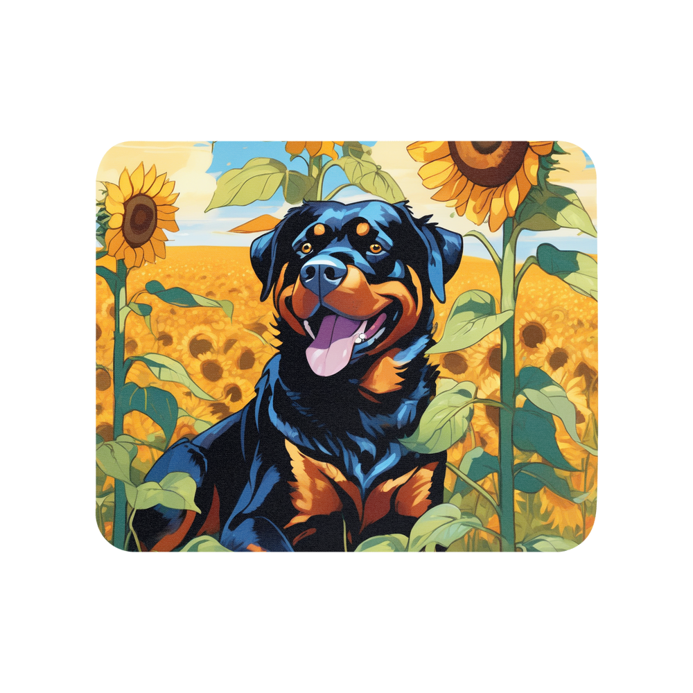 PugMug Custom Rottweiler Mouse Pad