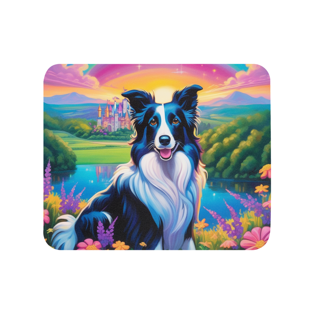 PugMug Custom Border Collie Mouse Pad