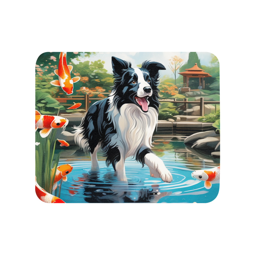 PugMug Custom Border Collie Mouse Pad