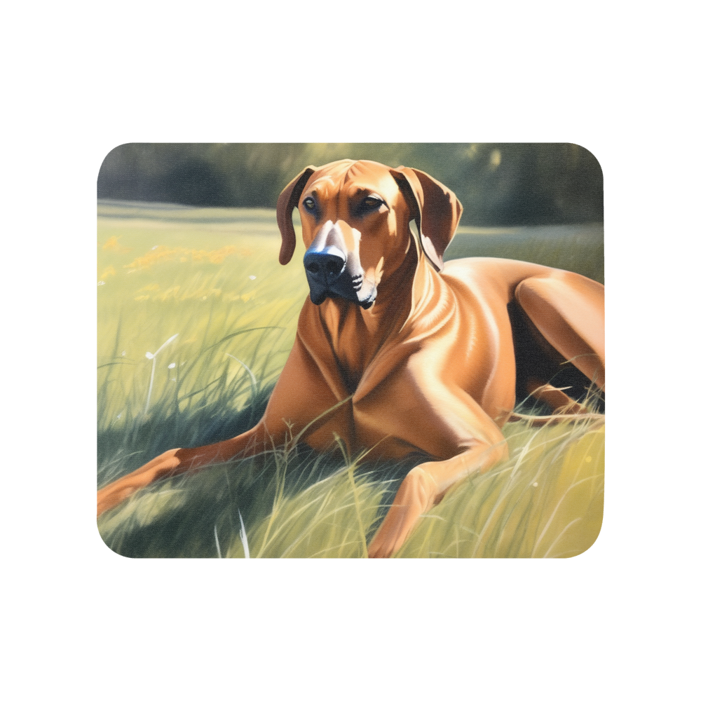 PugMug Custom Rhodesian Ridgeback Mouse Pad
