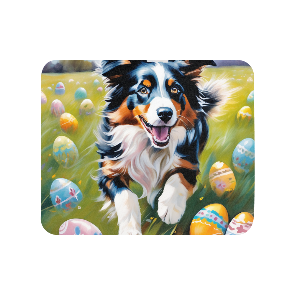 PugMug Custom Australian Shepherd Dog Mouse Pad