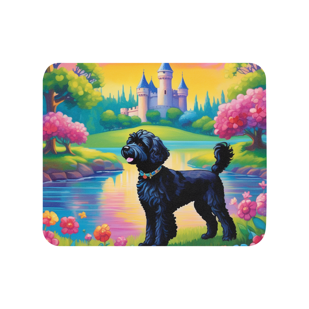PugMug Custom Portuguese Water Dog Mouse Pad