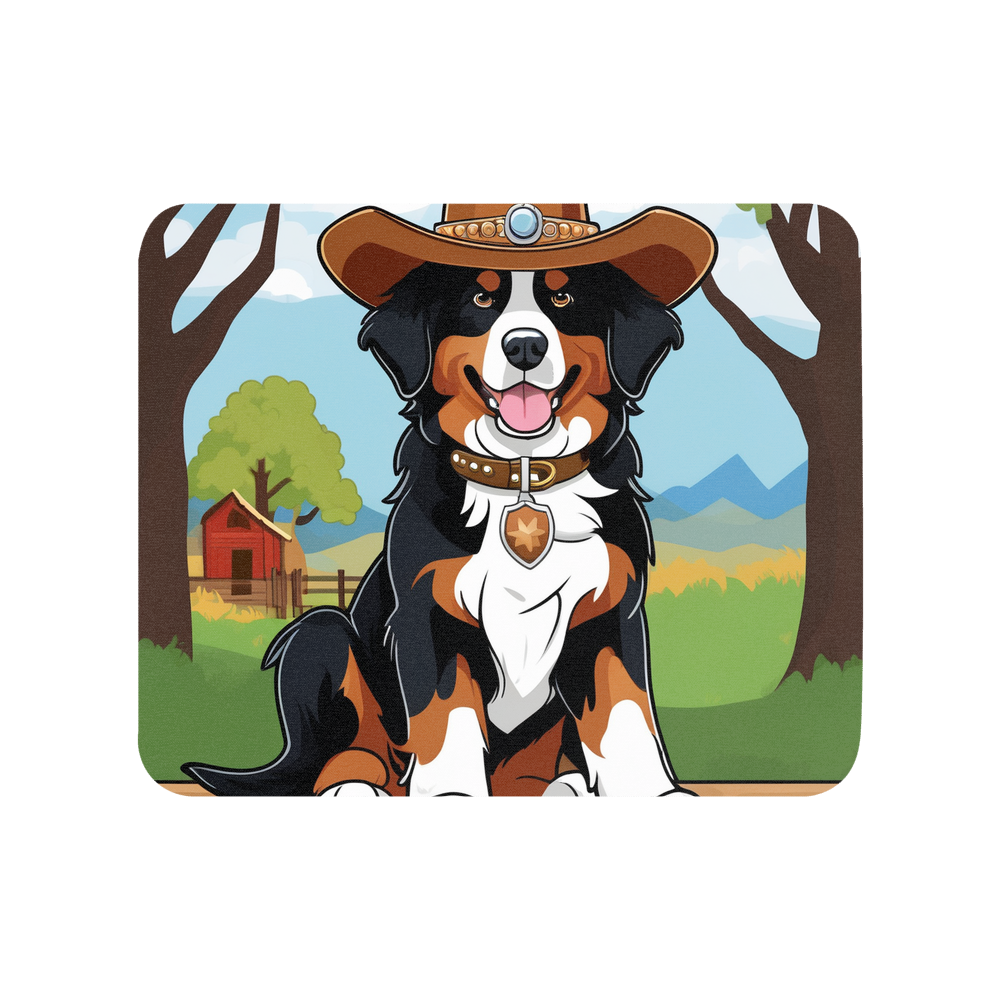 PugMug Custom Bernese Mountain Dog Mouse Pad