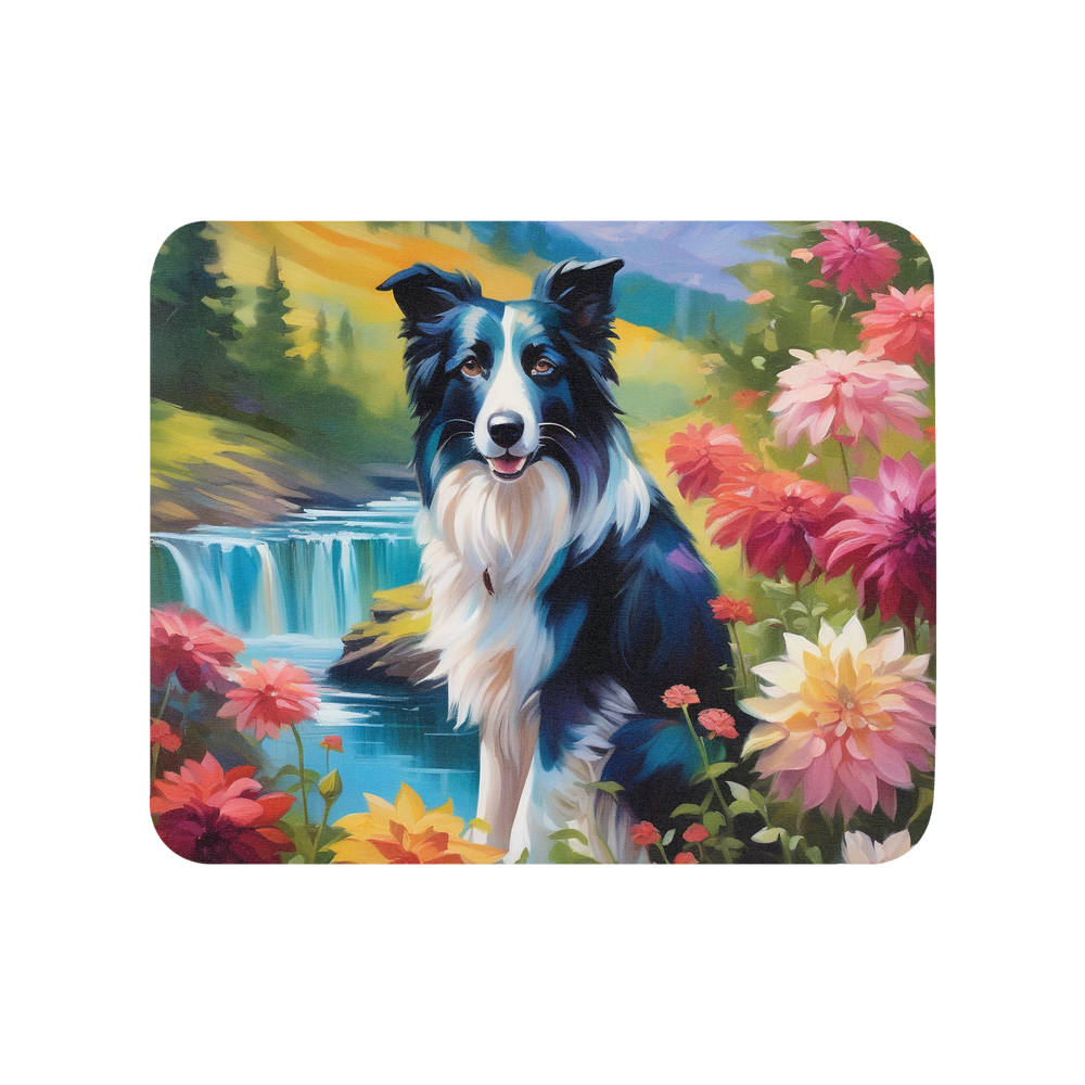 PugMug Custom Border Collie Mouse Pad