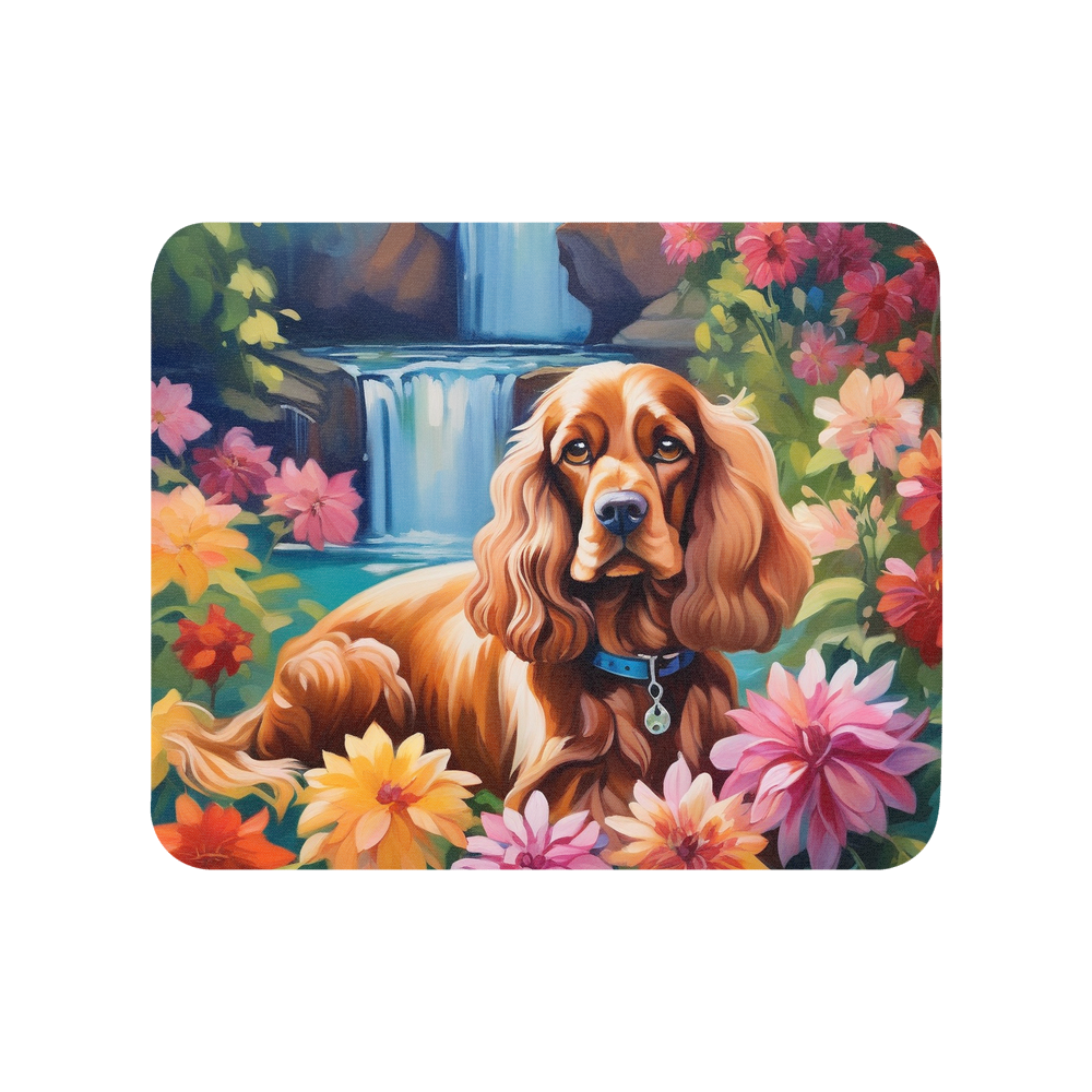 PugMug Custom Cocker Spaniel Mouse Pad