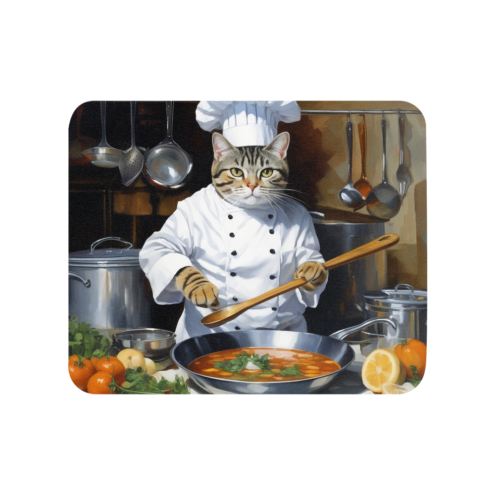 PugMug Custom Tabby American Shorthair Cat Mouse Pad
