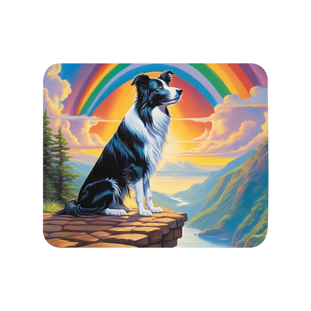 PugMug Custom Border Collie Mouse Pad