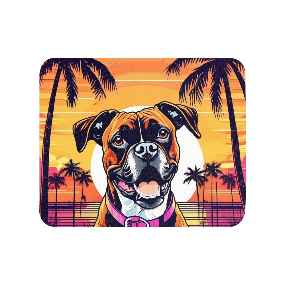PugMug Custom Boxer Dog Mouse Pad