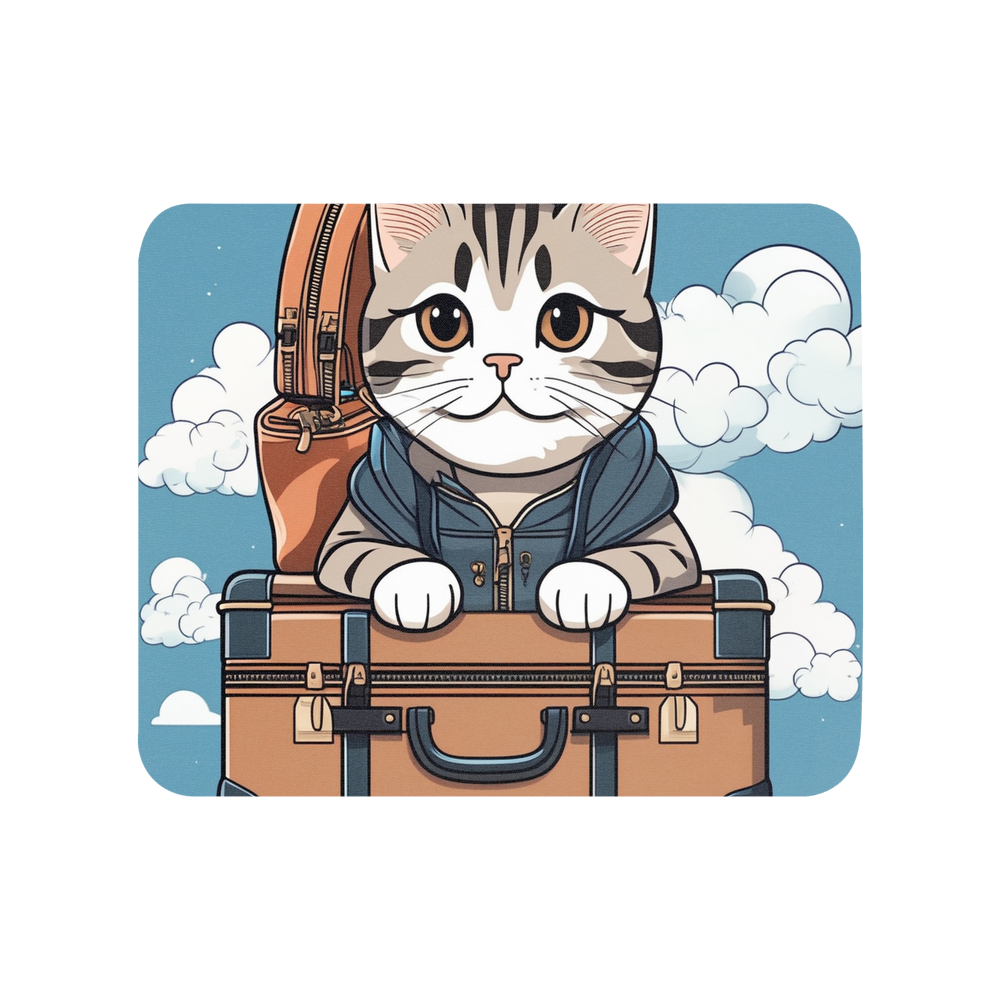 PugMug Custom Tabby Scottish Fold Cat Mouse Pad