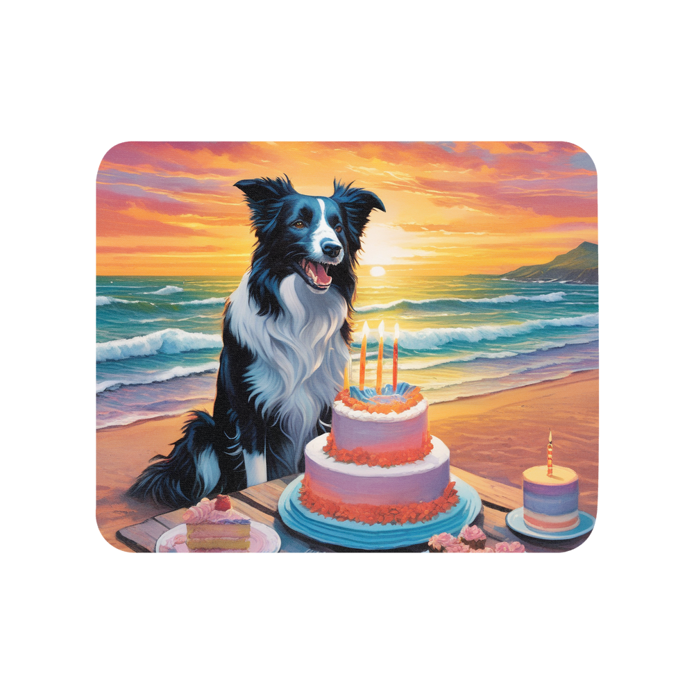 PugMug Custom Border Collie Mouse Pad