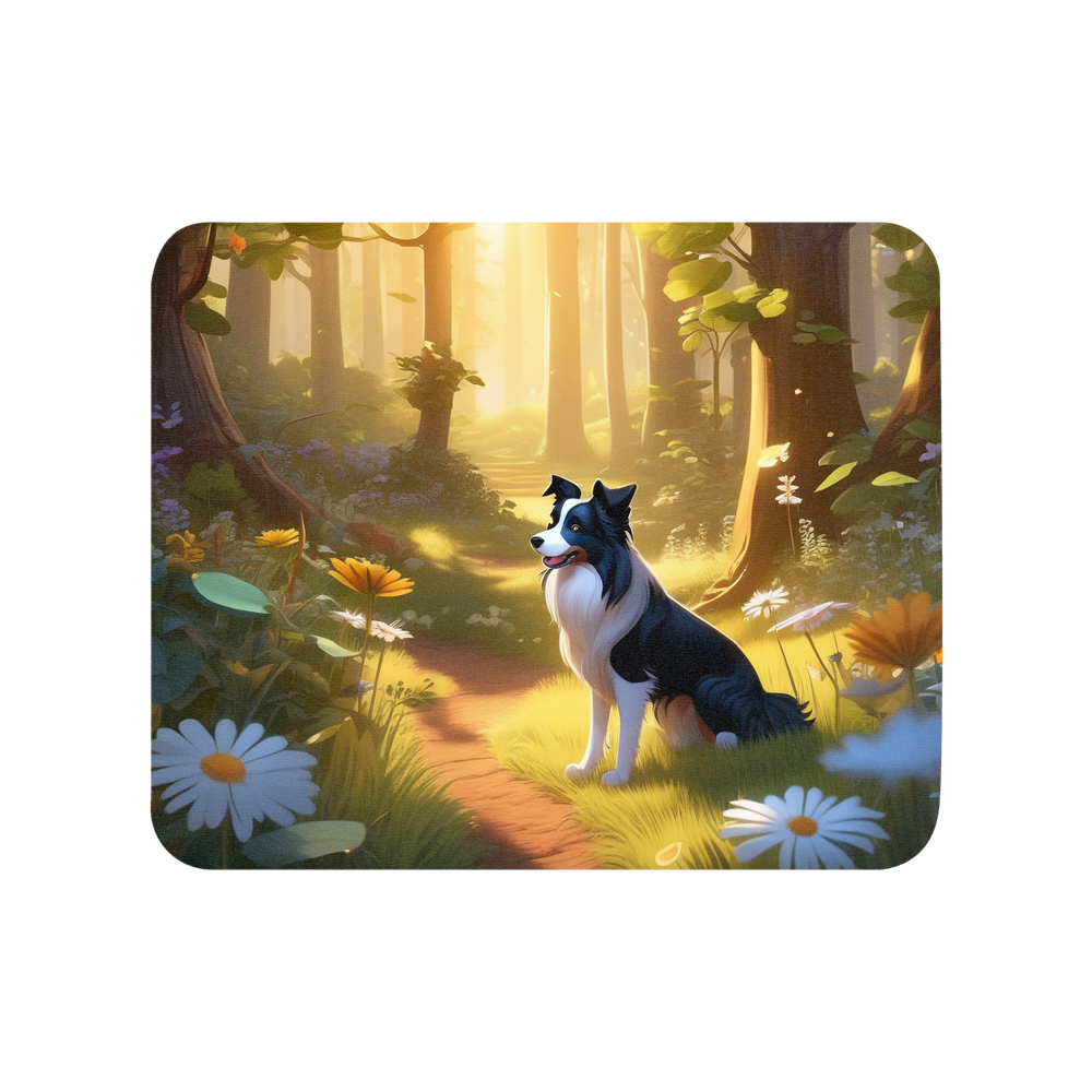 PugMug Custom Border Collie Mouse Pad