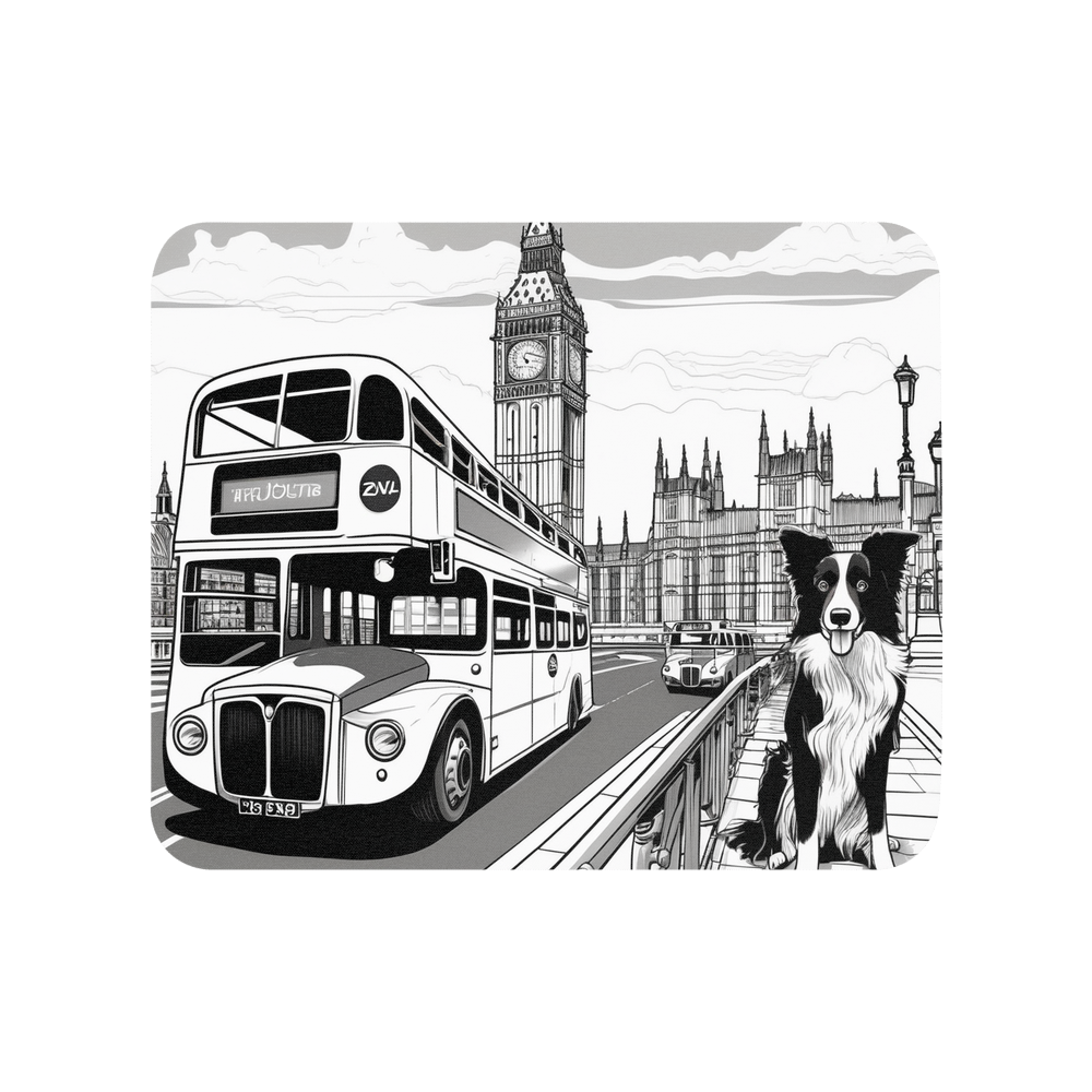 PugMug Custom Border Collie Mouse Pad