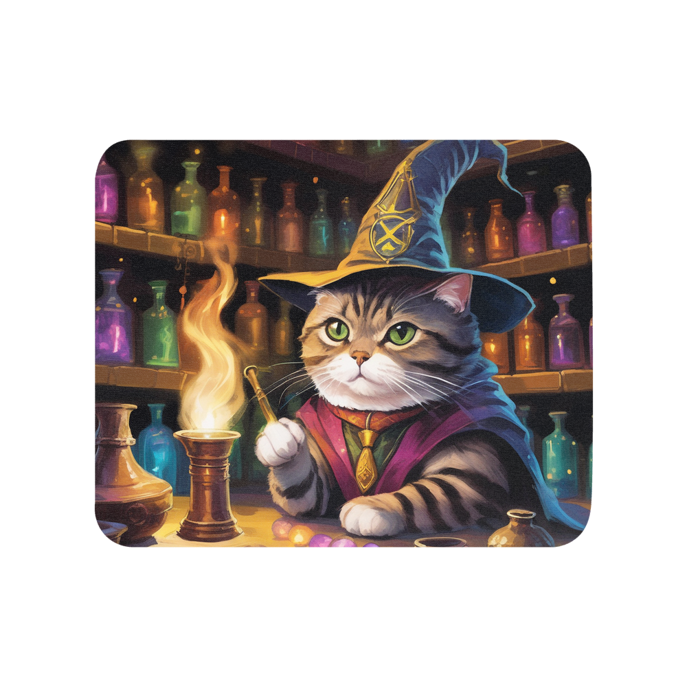 PugMug Custom Tabby Scottish Fold Cat Mouse Pad