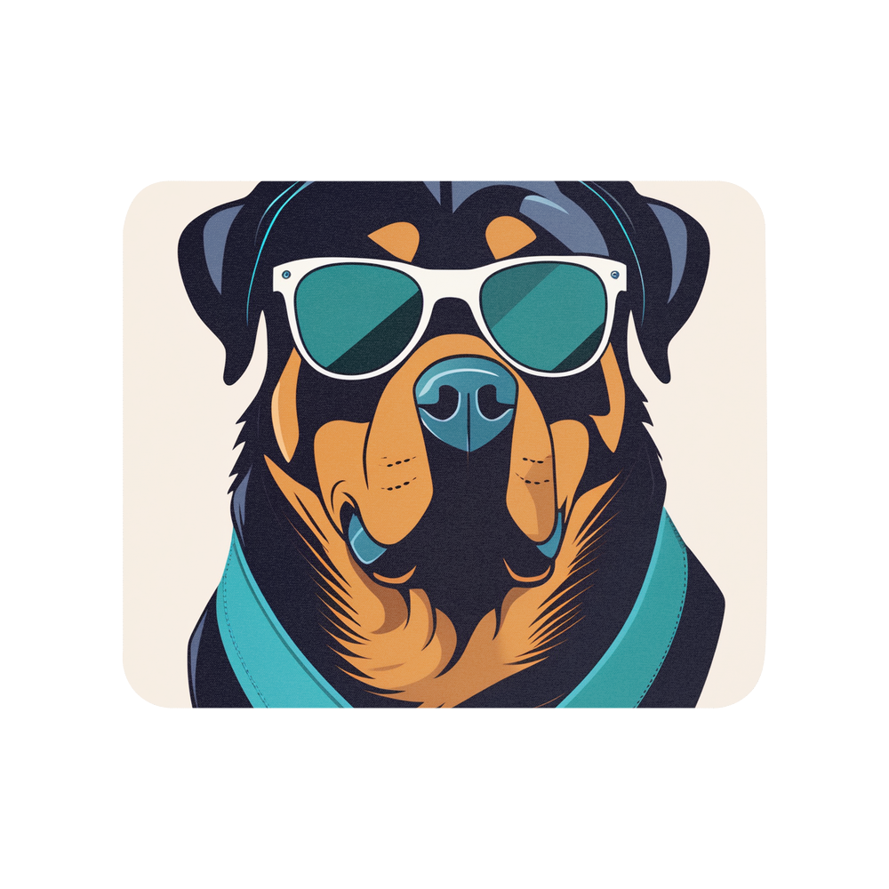 PugMug Custom Rottweiler Mouse Pad