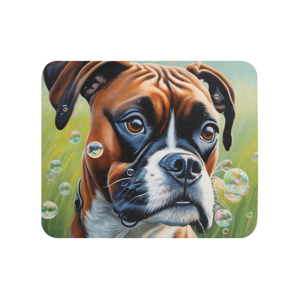 PugMug Custom Boxer Dog Mouse Pad