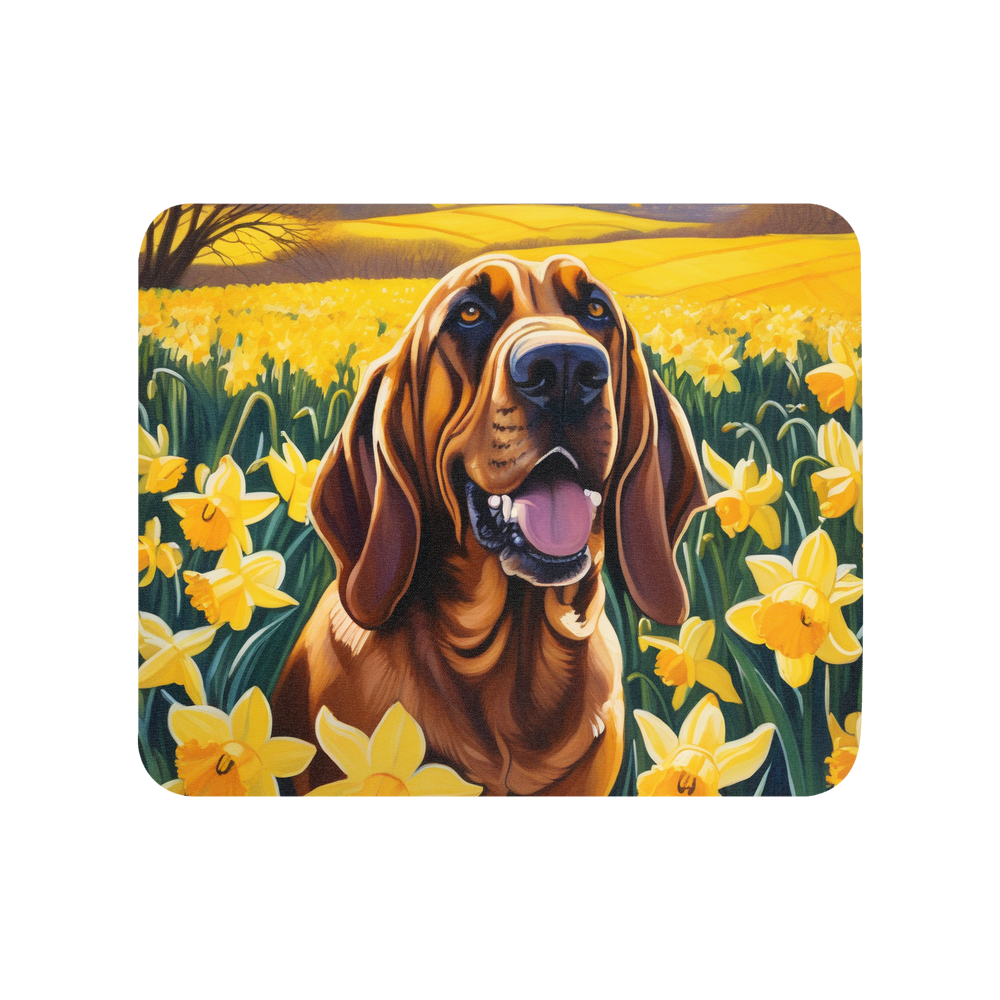 PugMug Custom Bloodhound Mouse Pad