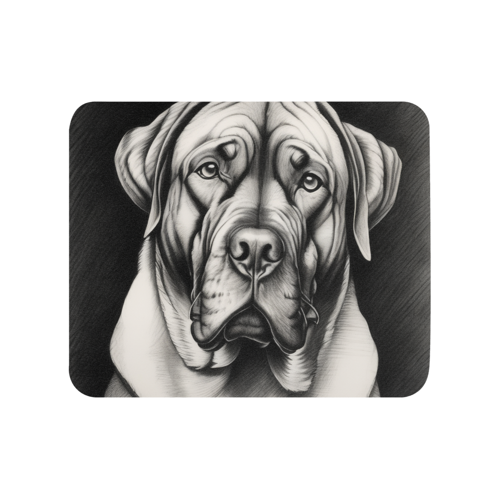 PugMug Custom Mastiff Mouse Pad