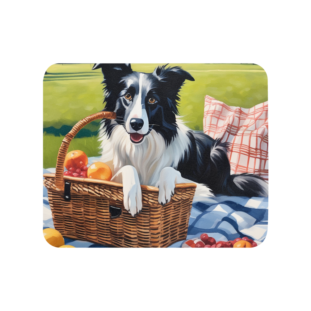 PugMug Custom Border Collie Mouse Pad