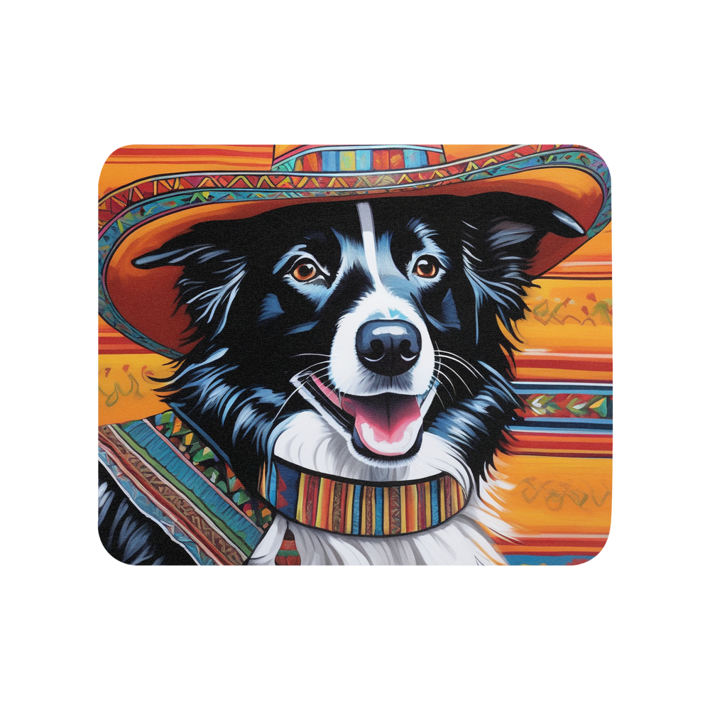 PugMug Custom Border Collie Mouse Pad