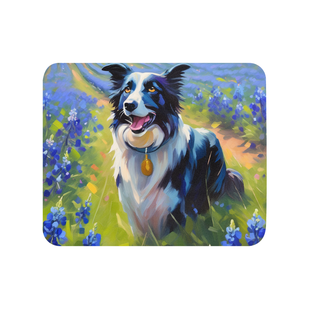 PugMug Custom Border Collie Mouse Pad