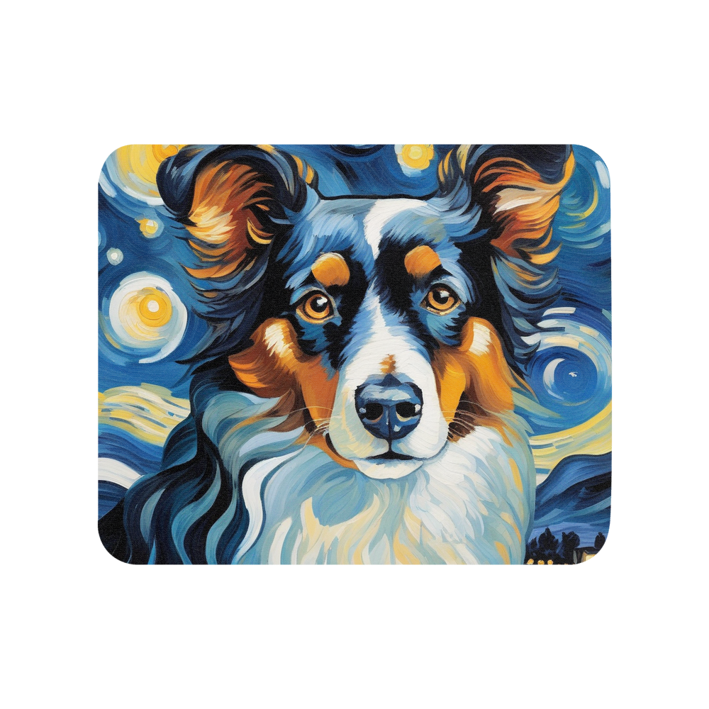 PugMug Custom Miniature American Shepherd Mouse Pad