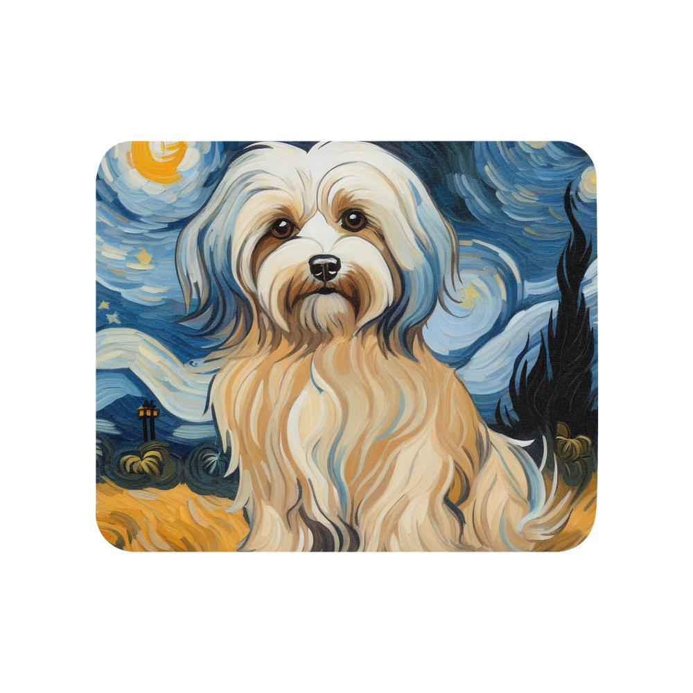 PugMug Custom Tan Havanese Dog Mouse Pad