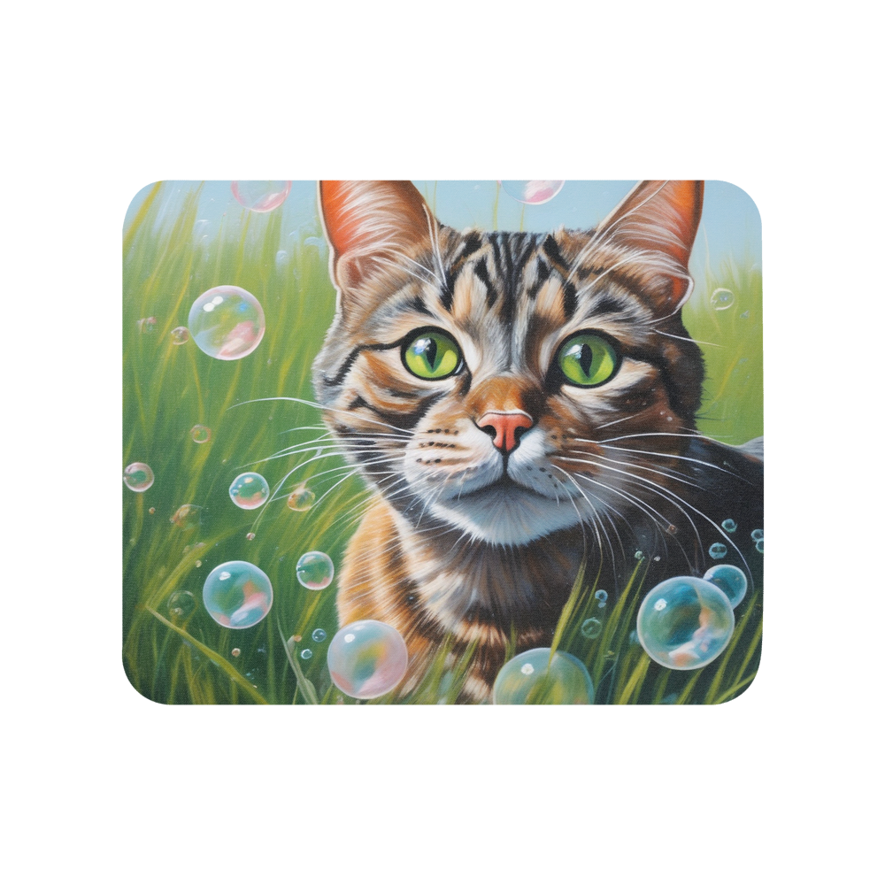 PugMug Custom Tabby Companion Cat Mouse Pad