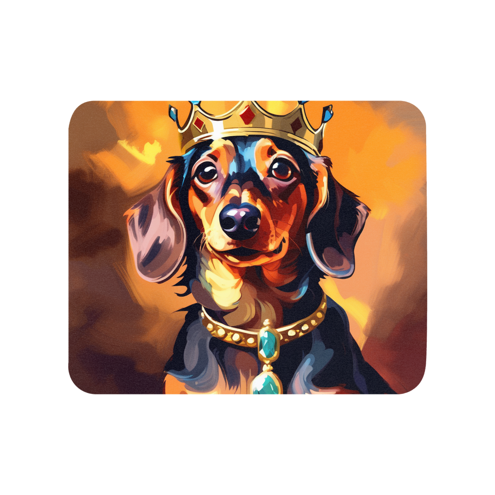 PugMug Custom Tan Dachshund Mouse Pad