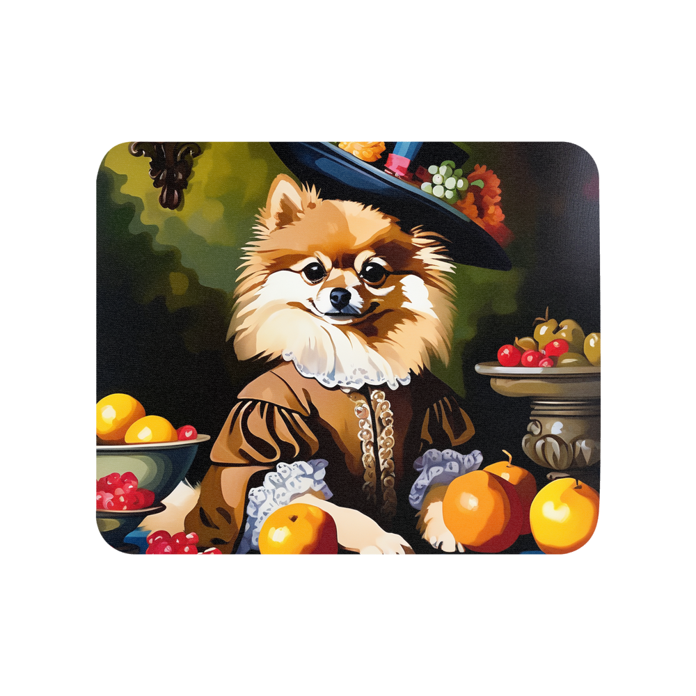 PugMug Custom Tan Pomeranian Mouse Pad