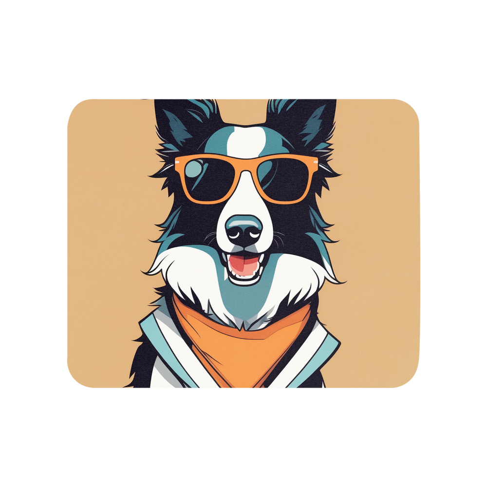 PugMug Custom Border Collie Mouse Pad