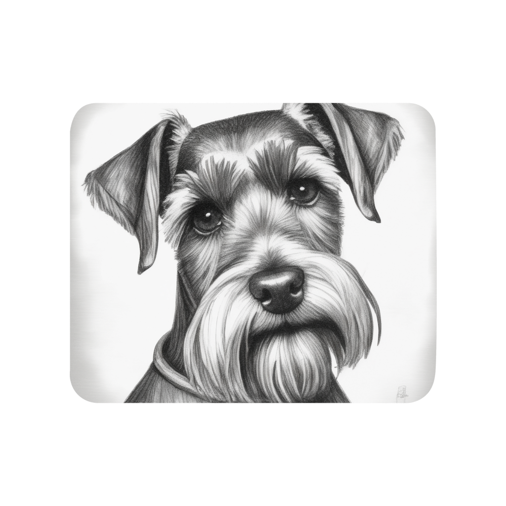 PugMug Custom Miniature Schnauzer Mouse Pad