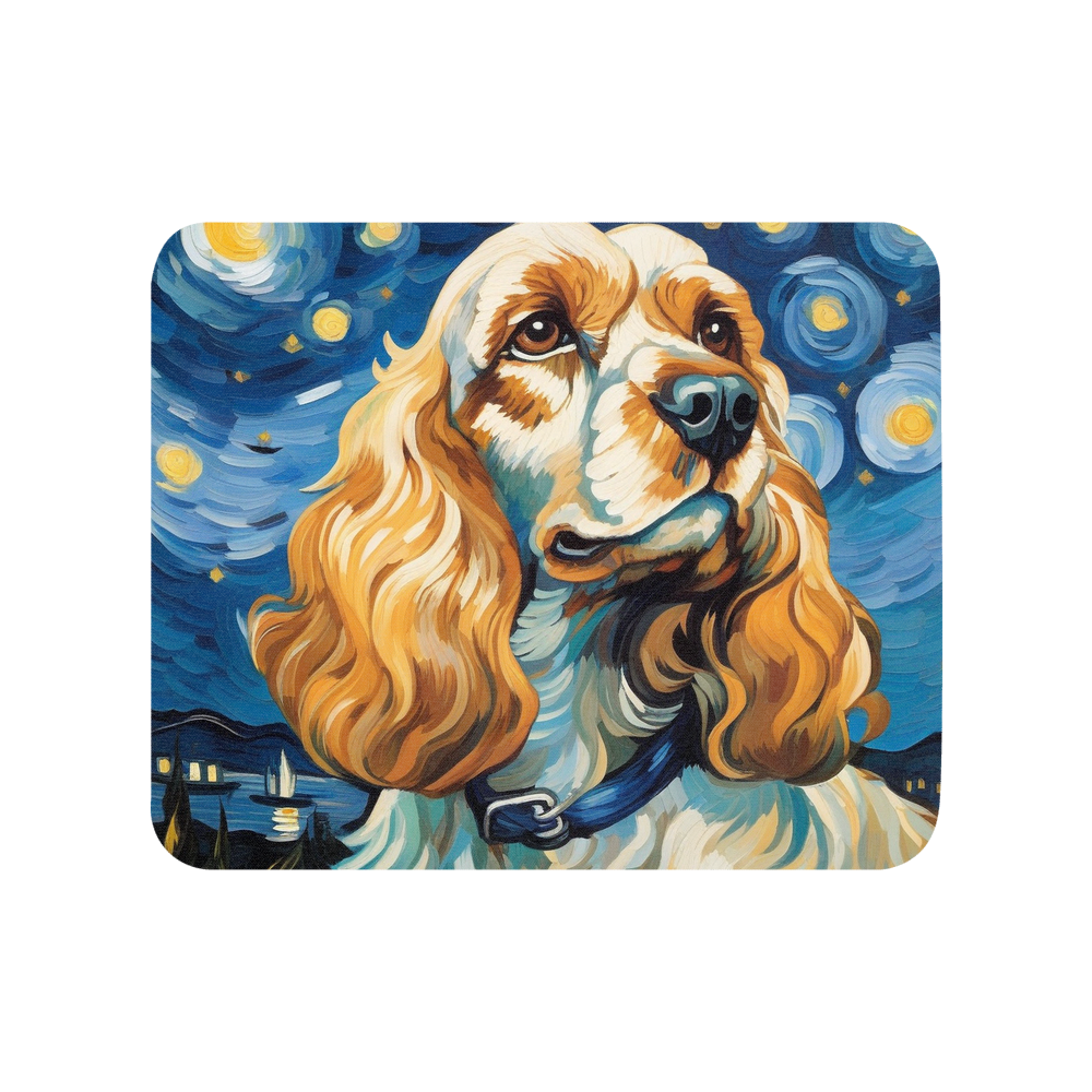 PugMug Custom Cocker Spaniel Mouse Pad
