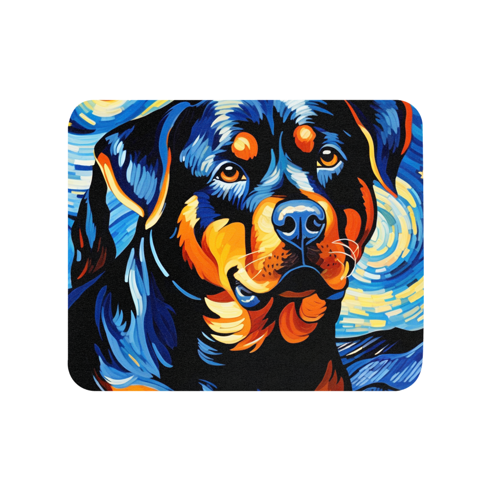 PugMug Custom Rottweiler Mouse Pad