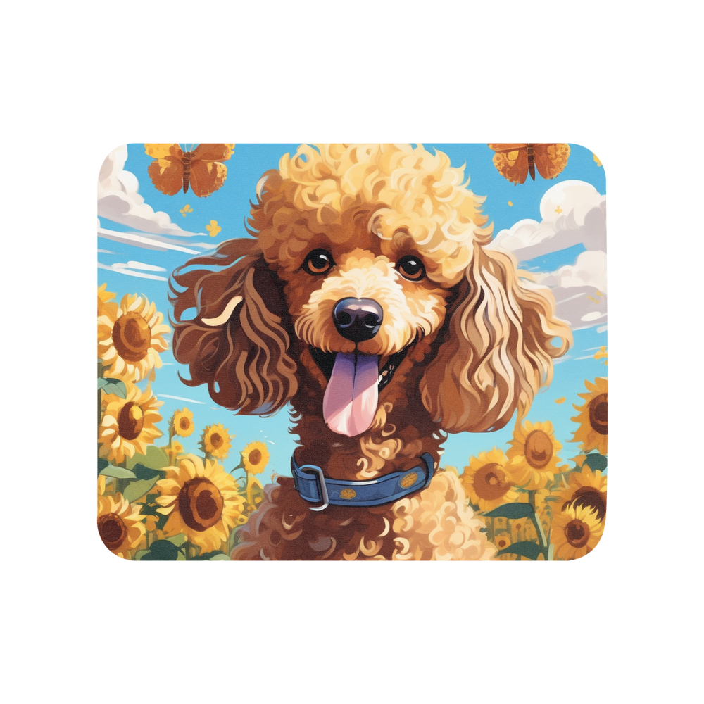 PugMug Custom Tan Poodle Mouse Pad