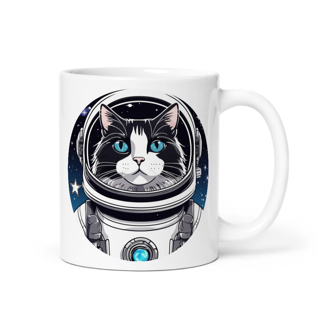 PugMug Custom Black Ragdoll Cat Mug