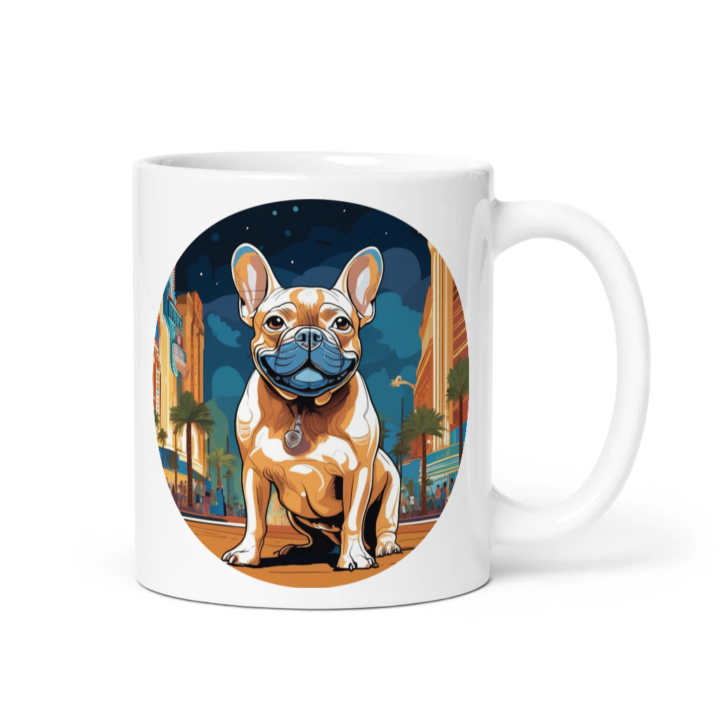 PugMug Custom Tan French Bulldog Mug