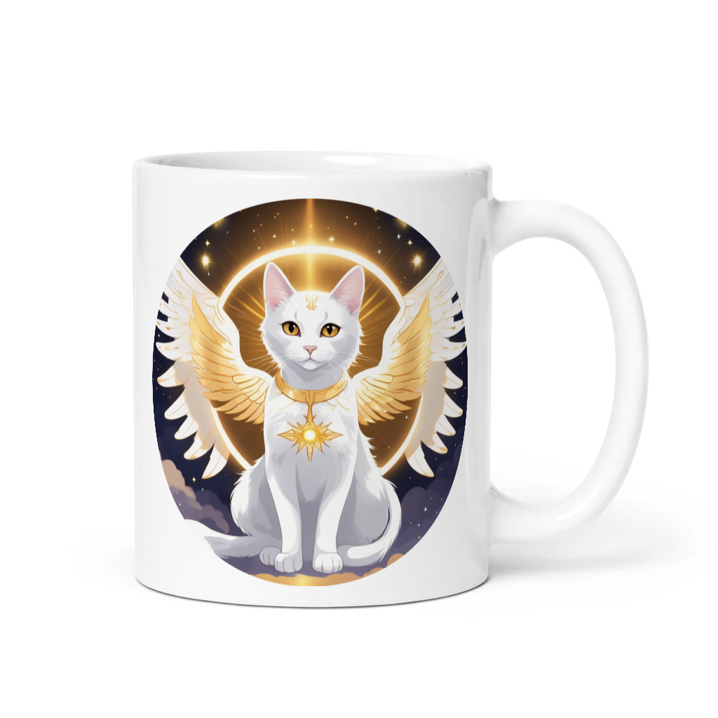 PugMug Custom White Companion Cat Mug
