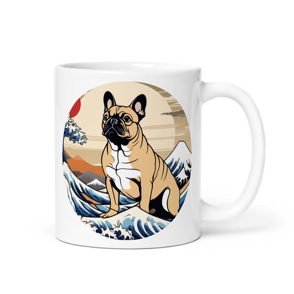 PugMug Custom Tan French Bulldog Mug