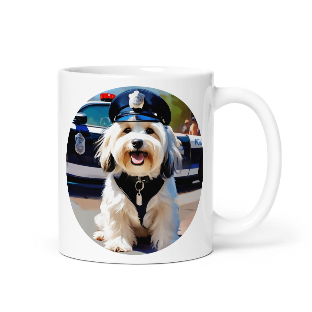 PugMug Custom White Havanese Dog Mug