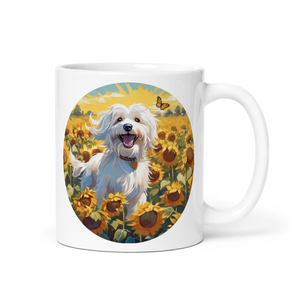PugMug Custom White Havanese Dog Mug