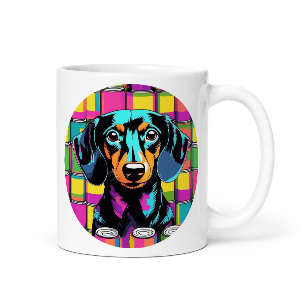 PugMug Custom Black Dachshund Mug
